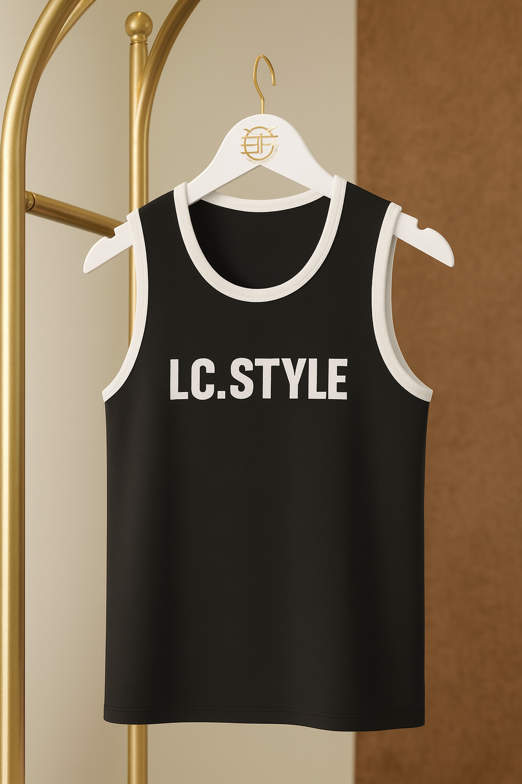 Plain Black Tank Top